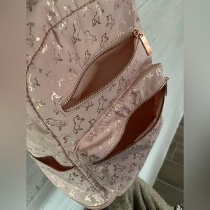 Pink unicorn backpack